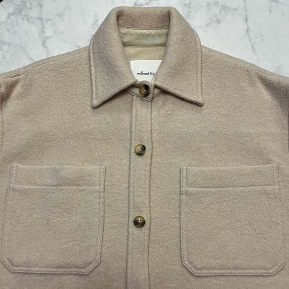 Aritzia Wilfred Free Beam Shirt Jacket - Birch - Picture 2 of 7